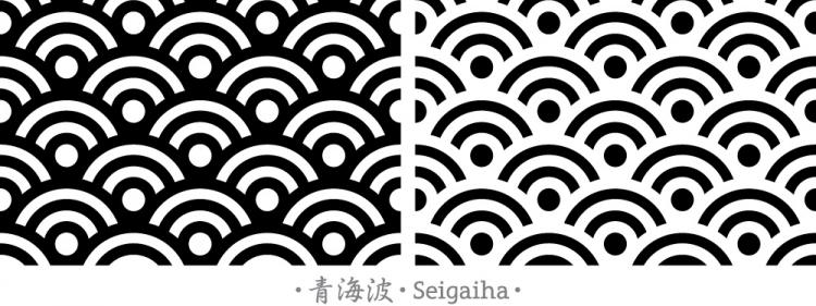 free vector Seigaiha Seamless Pattern